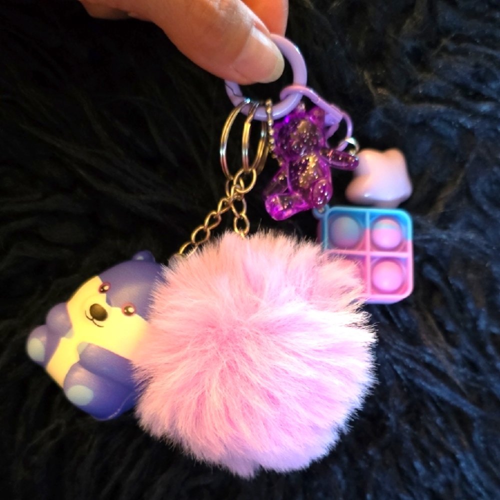 Kids Sensory Keychain ~ Backpack Zipper-pull